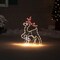 Northlight 24" Lighted Standing Reindeer Silhouette Outdoor Christmas Decoration